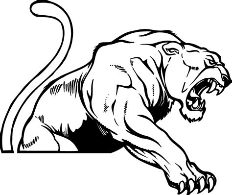 Free Free Panther Clipart, Download Free Free Panther Clipart png ...