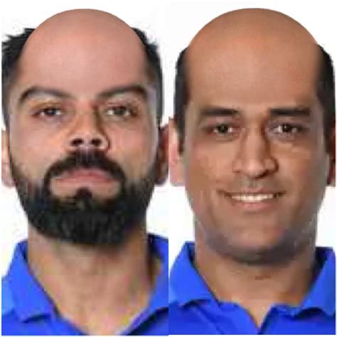 Indian Famous Cricketer If They Go Bald Look Like Watch Here