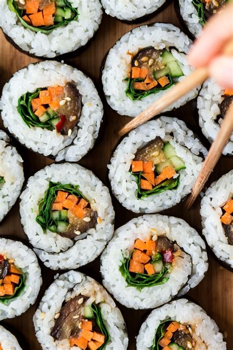 15 Crave-Worthy Vegetarian Sushi Recipes | Oh My Veggies!