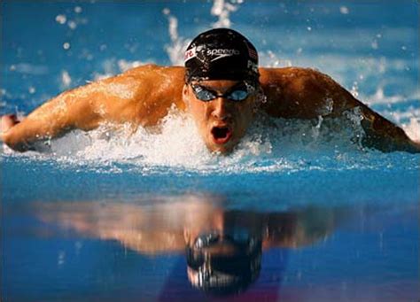 Sports Celebrity: Michael Phelps American Swimmer