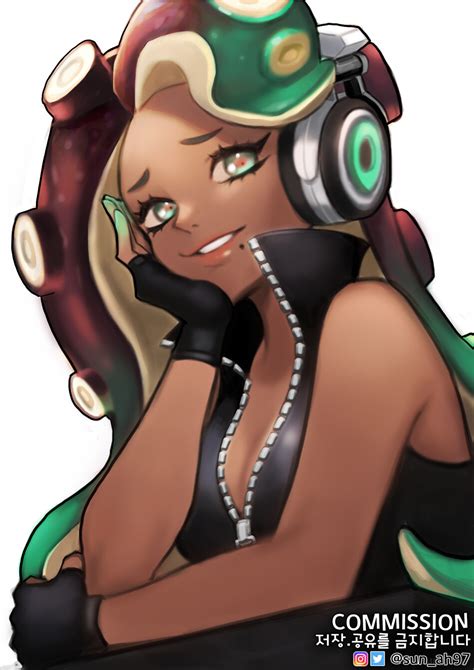 ArtStation - Splatoon-Marina Ida