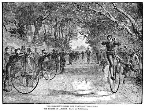 Bicycle Club Race, 1880 Photograph by Granger - Fine Art America