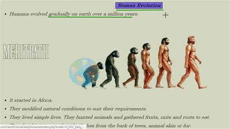 Social studies 6 Human evolution - YouTube