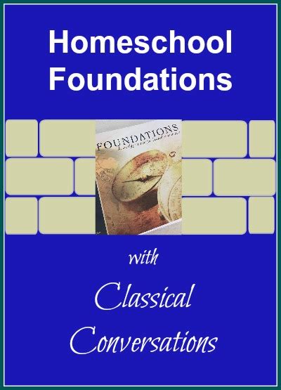 Homeschool Foundations with Classical Conversations