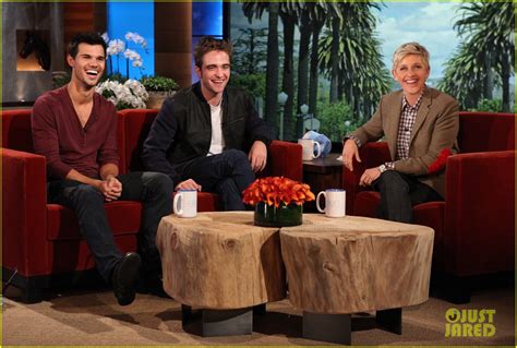 Robert Pattinson & Taylor Lautner: 'Ellen' Show Guests!: Photo 2753533 | Kristen Stewart, Robert ...