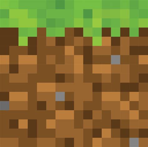 Minecraft Grass Block 2d