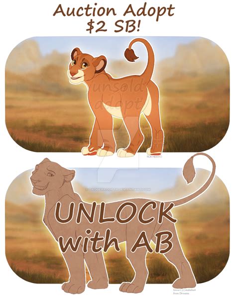 Lion Cub Adopt - OPEN by DaggerAdopts on DeviantArt