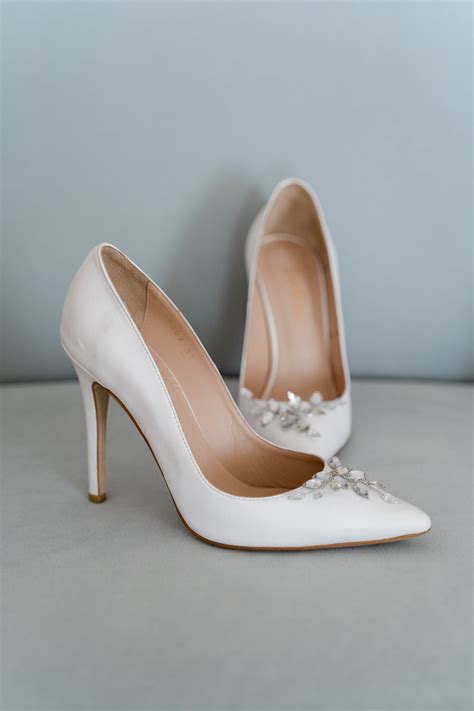 Wedding Pumps White Wedding Shoes Bridal Heels Wedding - Etsy