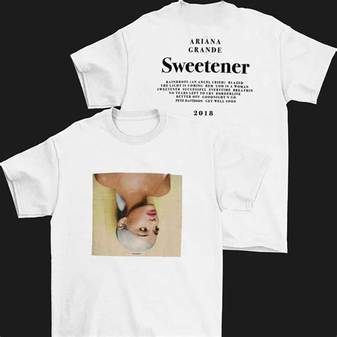 Ariana Grande Sweetener 2018 T-Shirt Vintage Ariana Grande | Etsy