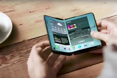 Samsung teases a reveal for its foldable, dual-screen smartphone - The Verge