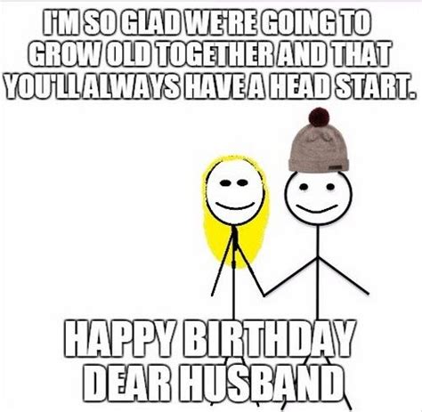 Happy Birthday Husband Memes | WishesGreeting | Happy birthday husband, Happy birthday dear ...