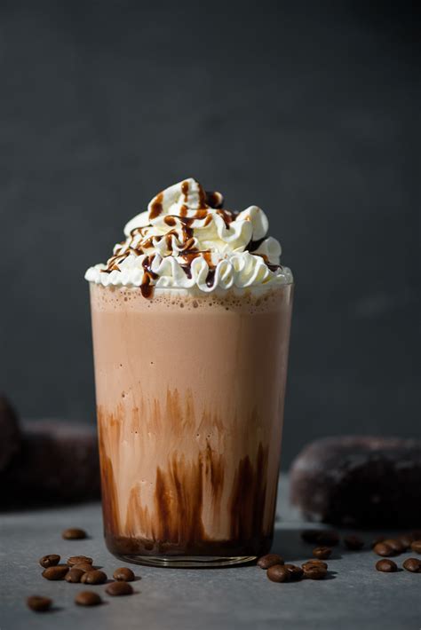 Double Chocolate Blended Iced Mocha - Fork Knife Swoon