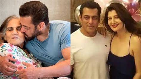 Salman Khan kisses Salma Khan on Mother's Day, Sangeeta Bijlani calls ...