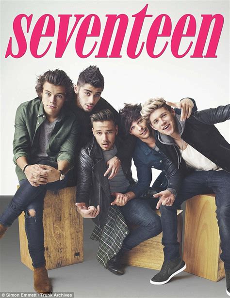 One Direction lands the Hot Guy cover of Seventeen | Daily Mail Online