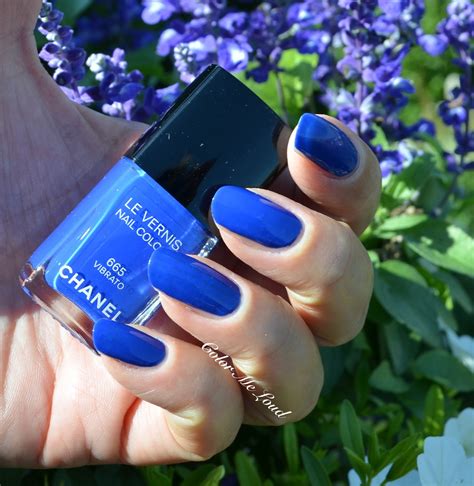 Chanel Le Vernis #665 Vibrato, #681 Fortissimo for Blue Notes Collection, Review, Swatch ...