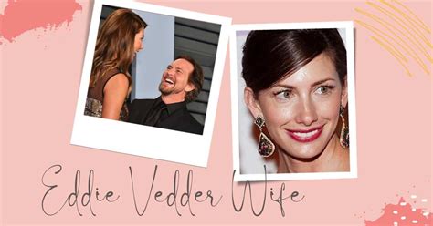 Eddie Vedder Wife: Why Did His First Marriage To Beth Liebling Ended? - Lake County Florida News