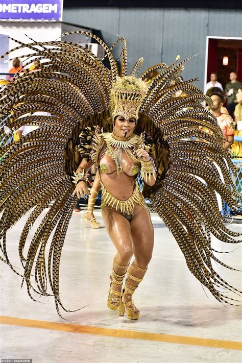 Rio Carnival bursts with colour in Brazilian coastal city | Daily Mail Online