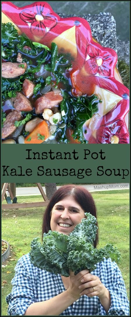 Instant Pot Kale Sausage Soup