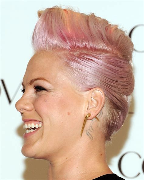 Pink Singer With Pink Hair