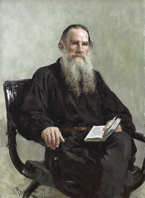 File:Ilya Efimovich Repin (1844-1930) - Portrait of Leo Tolstoy (1887 ...