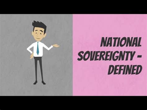 National Sovereignty - Defined - YouTube