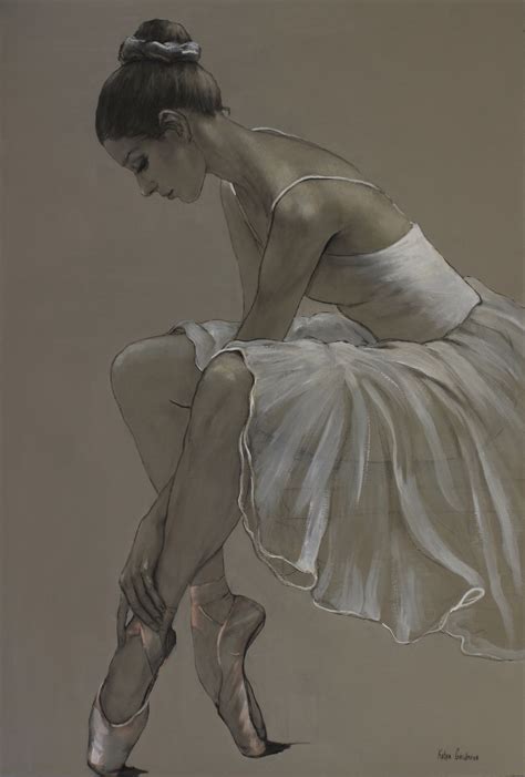 MonoChrome Ballerina 24' x 36' | Ballet painting, Dancers art, Ballerina art