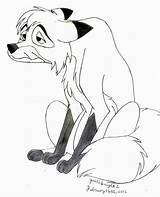 Fox And The hound coloring Pages To Download Print For Free sketch template