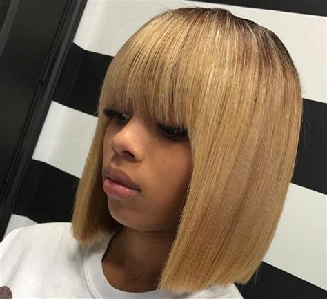 Bob Hairstyles With Bangs Weave - Hairstyle Guides