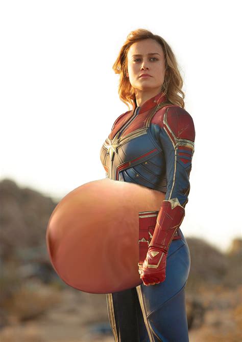 Brie Larson as Captain Marvel by BellyThusiast on DeviantArt