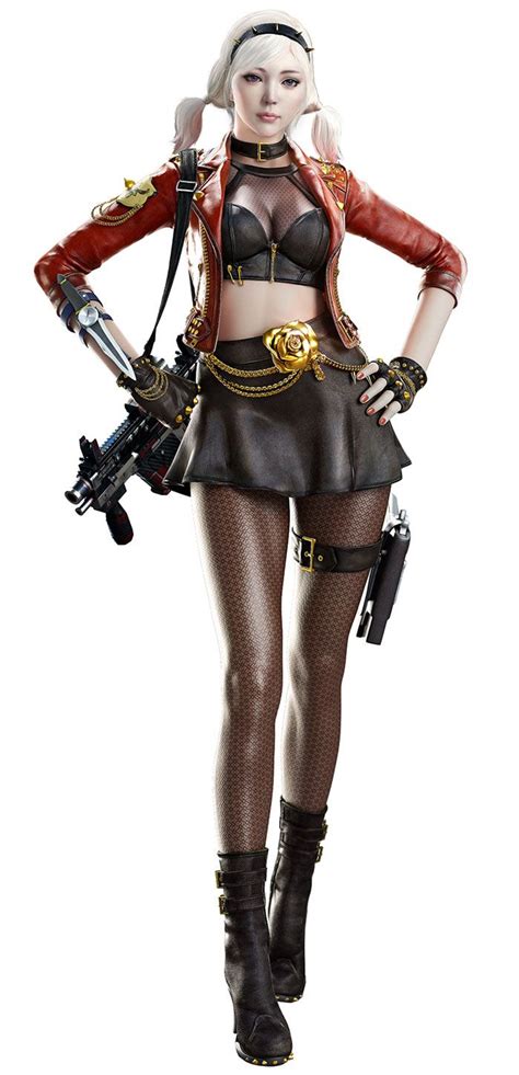 CrossFire - Black List Judge Female Character Design, Character Modeling, Game Character ...