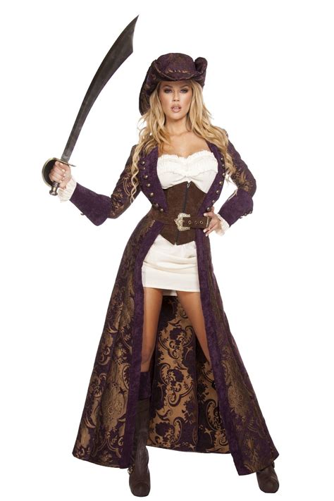 Adult Decadent Pirate Diva Woman Deluxe Costume | $229.99 | The Costume ...