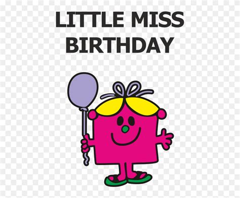 Little Miss Birthday Clipart (#5741603) - PinClipart