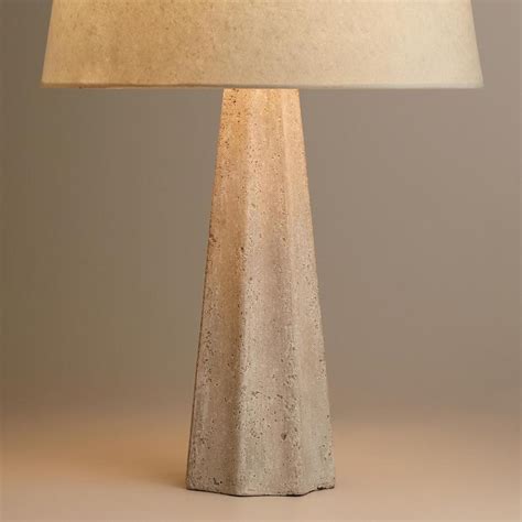 Concrete Look Table Lamp | atelier-yuwa.ciao.jp