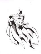 Bob McLeod Original Art Sketch ~ Batman