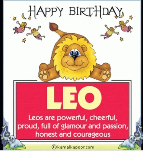 Pin by Rachelle Taylor on Leo | Happy birthday leo, Happy birthday ...