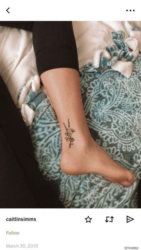 35 tatouages à adopter sur les chevilles ! in 2020 | Ankle tattoo small, Foot tattoos for women ...