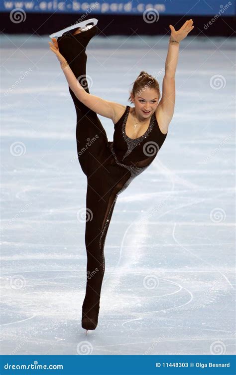 Elene GEDEVANISHVILI (GEO) editorial stock photo. Image of skate - 11448303