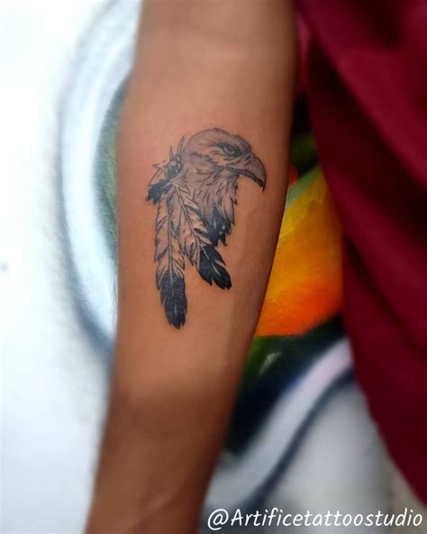 Native American Eagle Tattoo