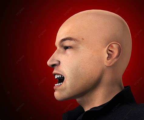 Very Angry Man Side Profile Furious Face Pose Photo Background And Picture For Free Download ...