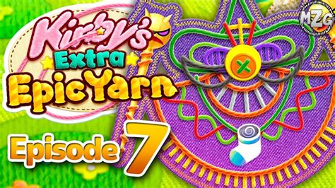 Kirby's Extra Epic Yarn Gameplay Walkthrough - Episode 7 - The End! World 7 Dreamland 100% ...