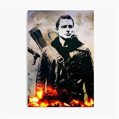 "Malcolm Merlyn - The Dark Archer " Canvas Print by TizianaDF | Redbubble