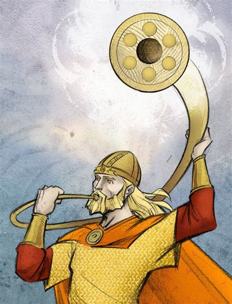 Heimdall - Norse Mythology Illustration