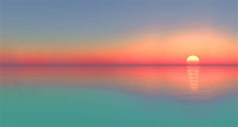 4k Wallpaper Ocean Sunset