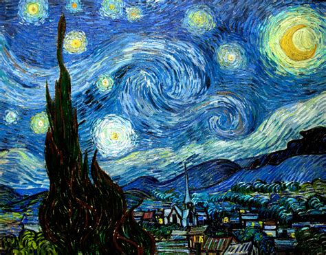 Glasgow girl goes viral after incredible discovery of Vincent van Gogh's iconic Starry Night ...