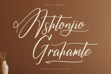 Ashtonjio Grahamte Font - Free Font
