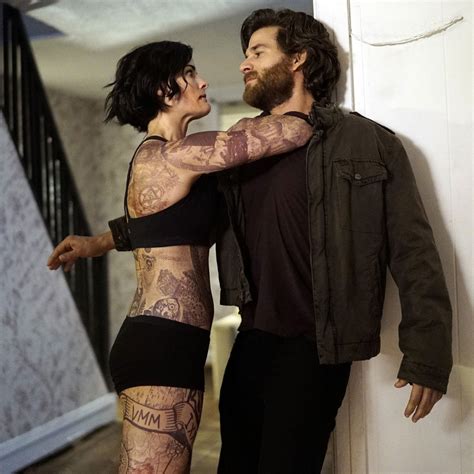 It Takes 6 Hours and 3 Makeup Artists to Apply Jaimie Alexander's Blindspot Tattoos | Glamour