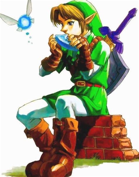 Link - Ocarina of Time | Zelda art, Anime, Ocarina of times