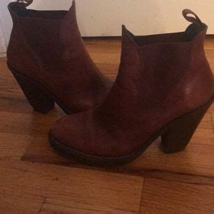 Acne | Shoes | Acne Star Boots Maroon | Poshmark