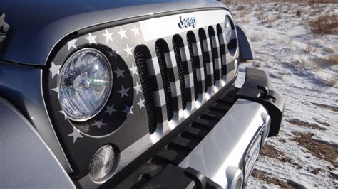 The Custom Grille on This Jeep Will Make You Want to Salute - JK-Forum