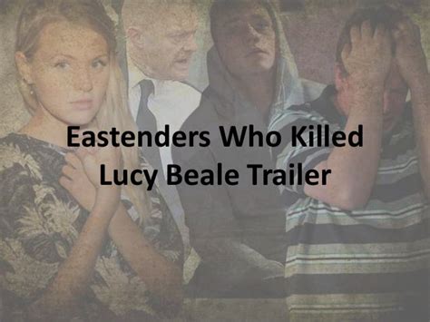 Who Killed Lucy Beale Trailer Analysis